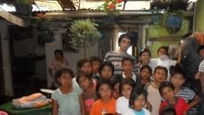 Néstor Martínez, voluntario
